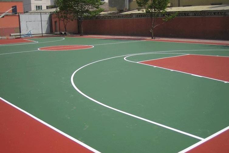 常州硅PU篮球场案例分析—打造舒适环保的硅PU篮球场