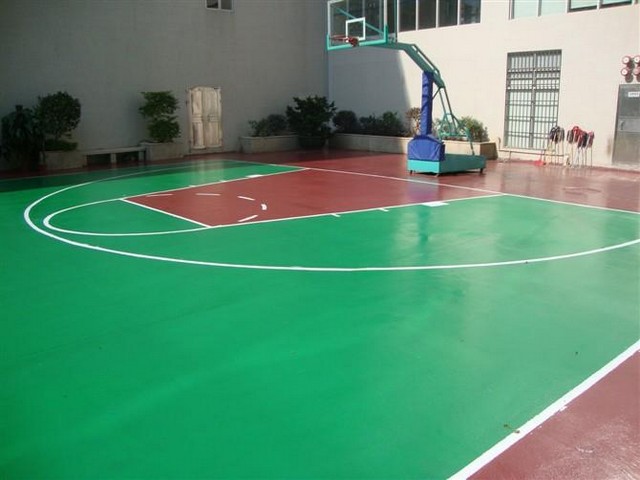 桐乡塑胶篮球场