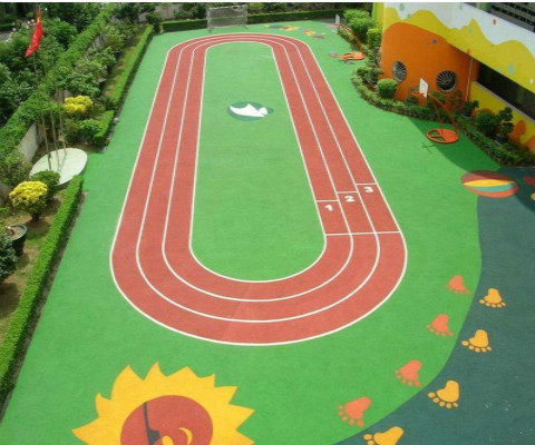 杭州幼儿园塑胶跑道体育