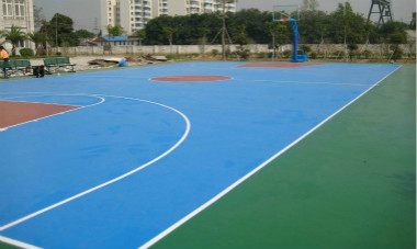 上海硅PU球场篮球场
