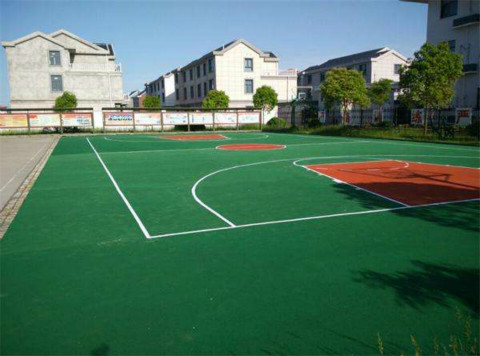 盐城市丙烯酸篮球场