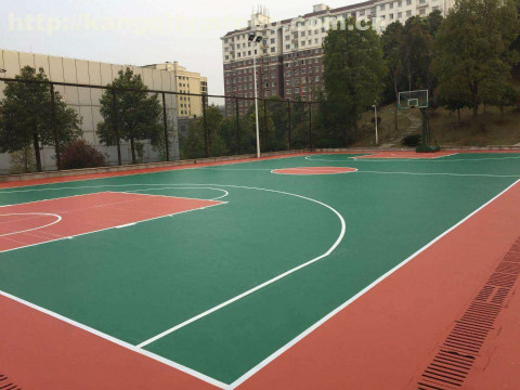 绍兴市丙烯酸篮球场