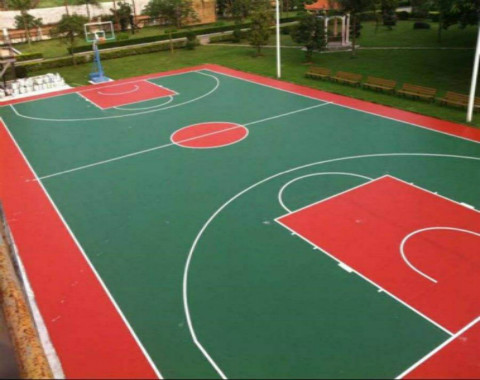 台州塑胶篮球场