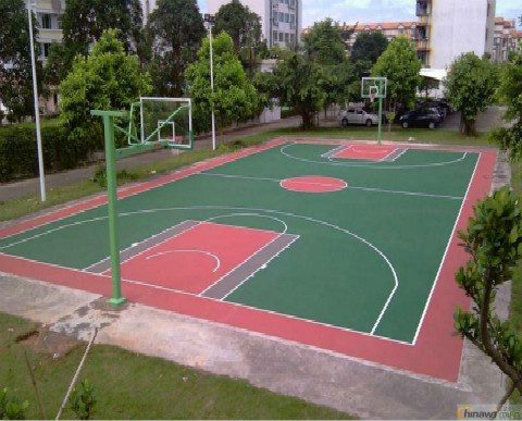 建邺区塑胶篮球场
