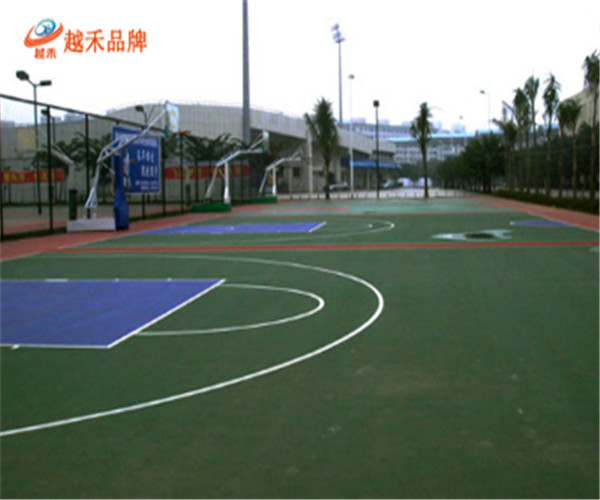 塑胶地坪验收